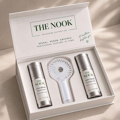 2-Piece Skincare Set + Mini ventilateur